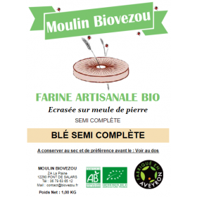Semi Complète (Bise) de Blé Bio 1 Kg
