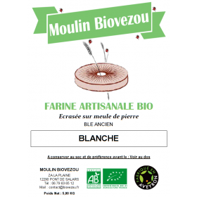 Farine Blanche de Blé Bio 5 Kg